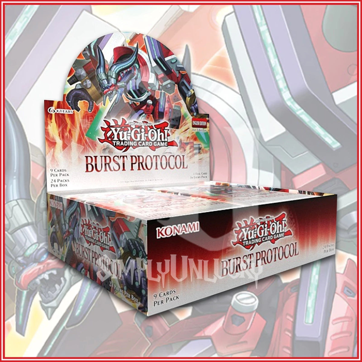 Yugioh Burst Protocol Booster Box 12 Box Case Montasy Comics NYC Yugioh Burst Protocol Booster Box 12 Box Case Montasy Comics NYC