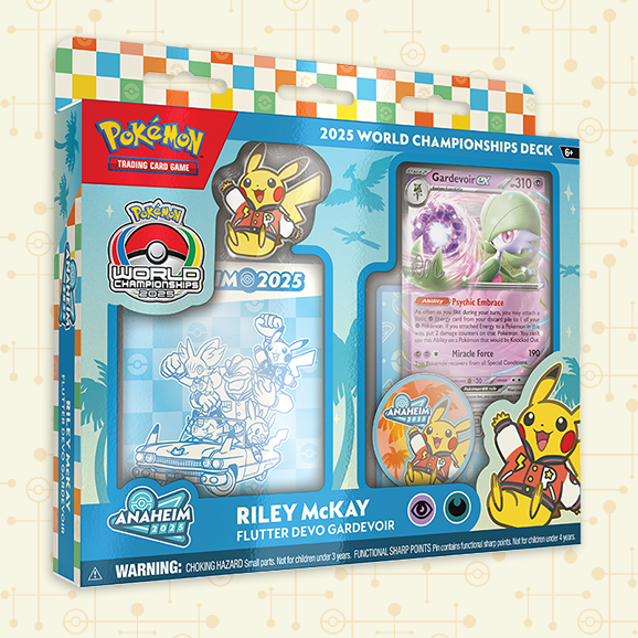 2025 Pokemon TCG World Championship Deck Box – Montasy Comics NYC