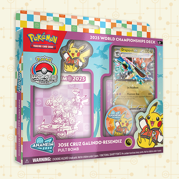2025 Pokemon TCG World Championship Deck Box – Montasy Comics NYC