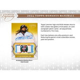 2024 Topps Dynasty Baseball 5 Box Hobby Case