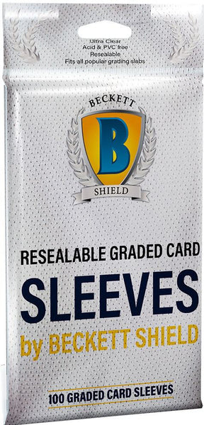 Beckett Shield Graded Card Sleeves (100-Pack) – Montasy Comics NYC