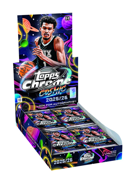 2025/26 Topps Cosmic Chrome Basketball Hobby 8 Box Case – Montasy