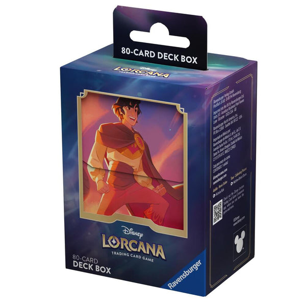 Disney Lorcana Deck Box - Aladdin - Heroic Outlaw – Montasy Comics NYC