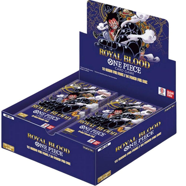 one piece op 2 booster box One Piece OP-10 Royal Blood Booster Box – Montasy Comics NYC