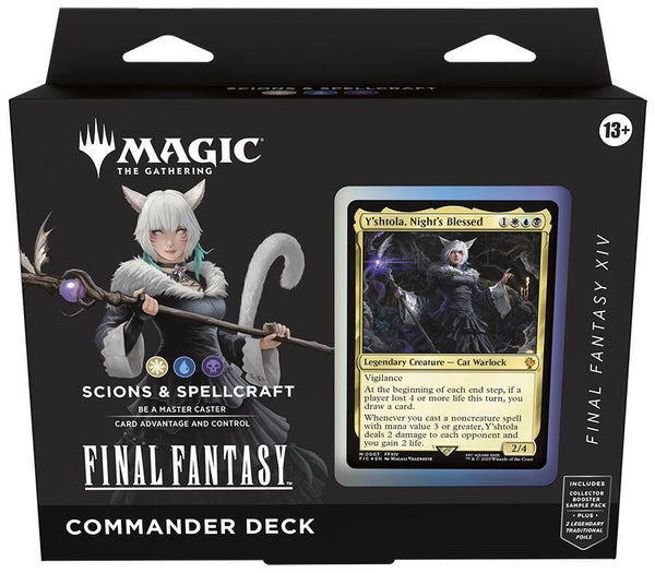 MTG FINAL FANTASY Commander Deck - FINAL FANTASY XIV Scions & Spellcra Montasy Comics NYC MTG FINAL FANTASY Commander Deck - FINAL FANTASY XIV Scions & Spellcra Montasy Comics NYC