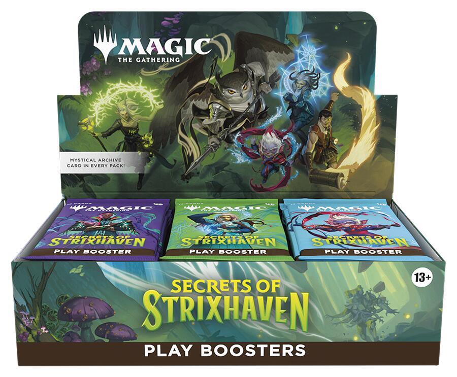 MTG Secrets of Strixhaven Play Booster Box – Montasy Comics NYC