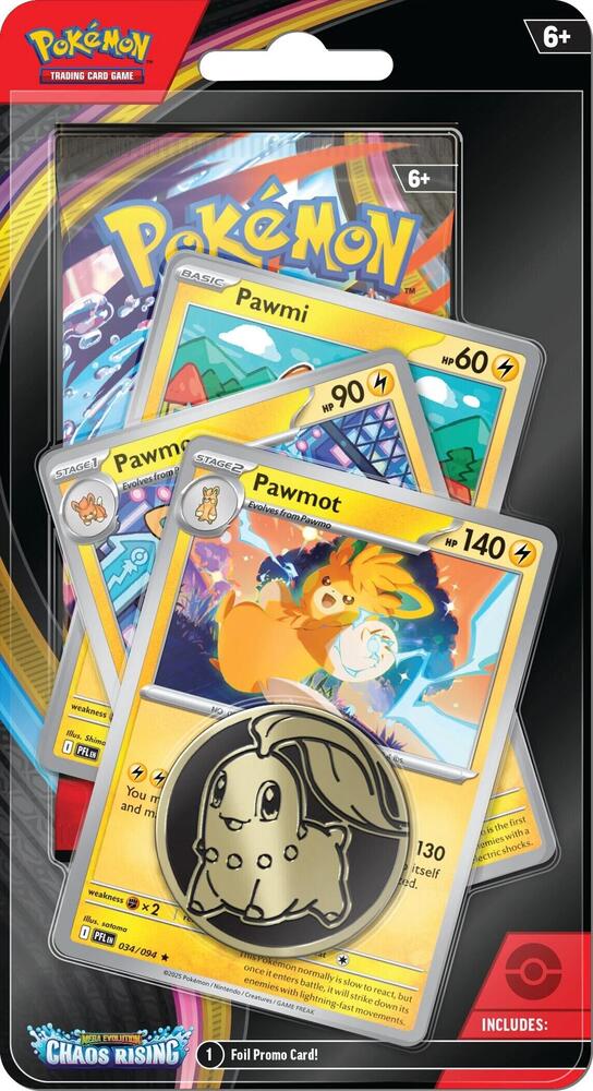 Pokémon ME04 Chaos Rising Premium Checklane Blister – Montasy