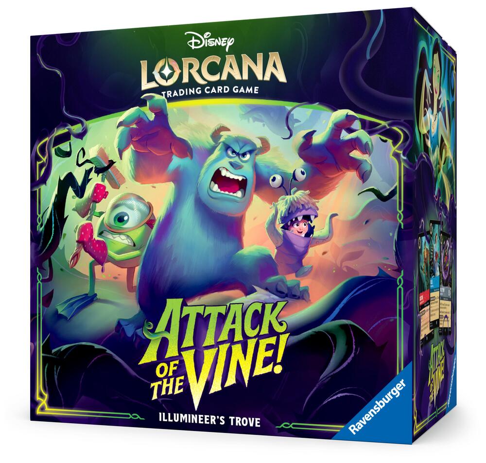 Lorcana Attack of the Vine Illumineer's Trove Box – Montasy Comics NYC