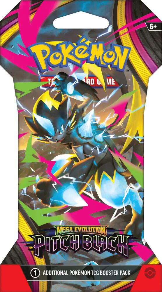 Pokemon Pitch Black Sleeved Booster Pack – Montasy Comics NYC