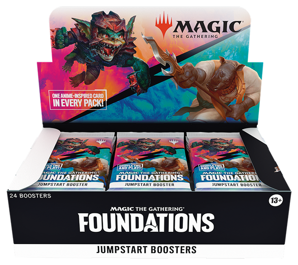 cheapest mtg booster boxes MTG Foundations Jumpstart Booster Box – Montasy Comics NYC