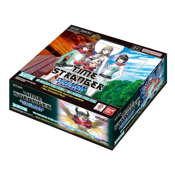 digimon series 1 booster box Digimon: Time Stranger Booster Box 12 Box Case – Montasy Comics NYC