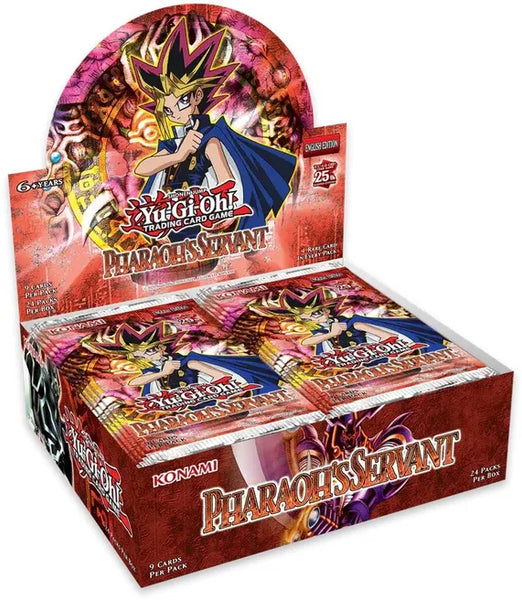 yugioh 36 pack booster box Yugioh Pharaoh's Servant 25th Anniversary Edition Booster Box – Montasy  Comics NYC